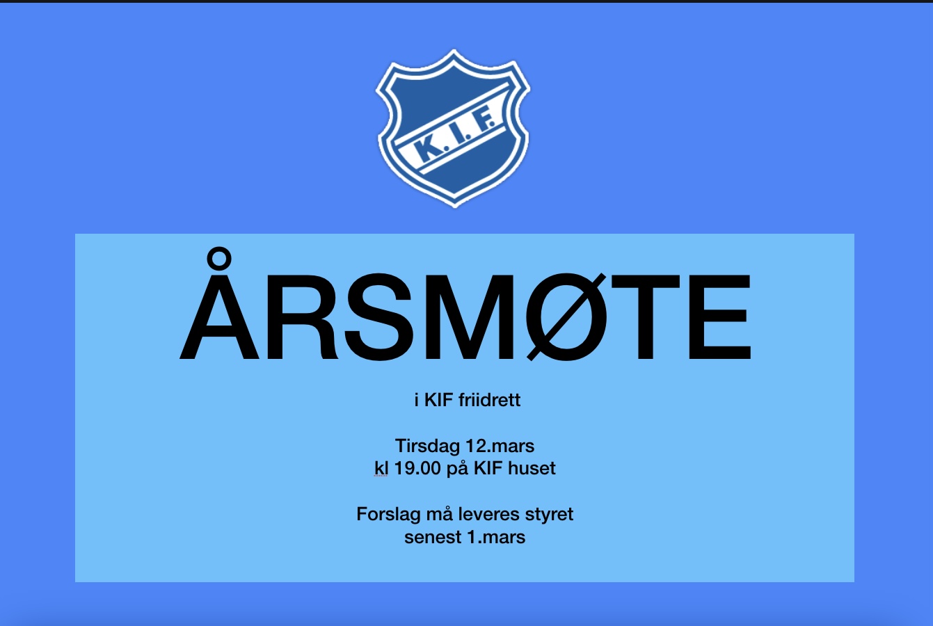 AArsmøte